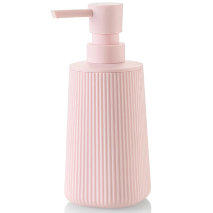 Distributeur Savon Rayé Mat Rouge - 250ml