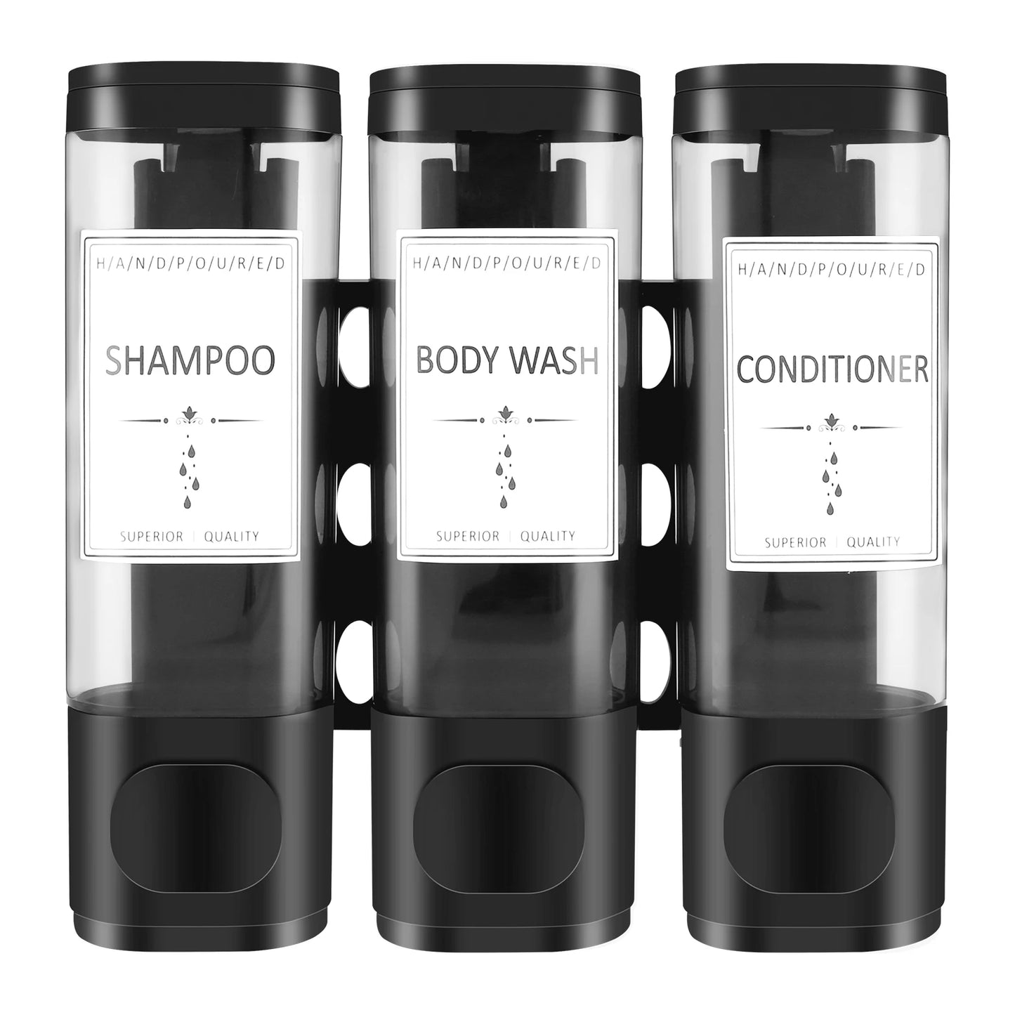 Distributeur mural de savon rechargeable pour salle de bain et cuisine