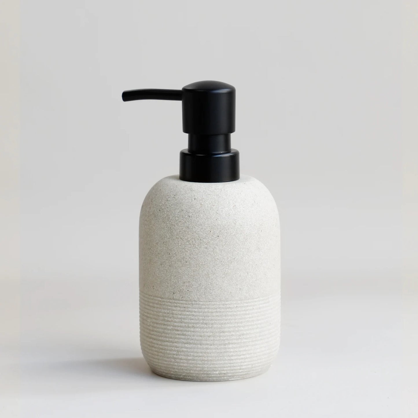 Distributeur Savon Rechargeable Gris - Cuisine Salle de Bain Douche