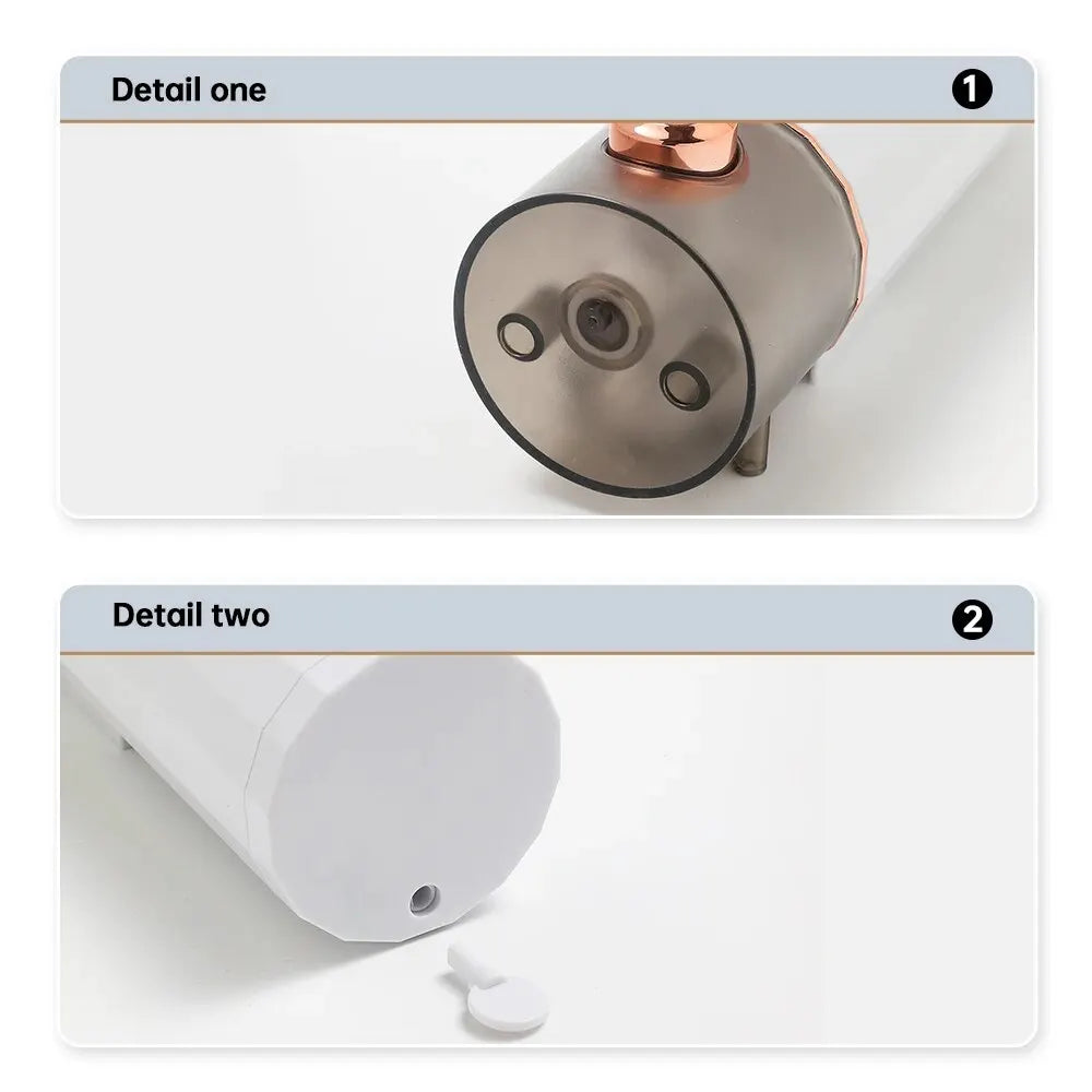Distributeur mural de savon sans perçage pour salle de bain