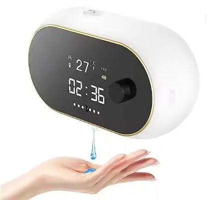 Distributeur Savon Mural Automatique 450ml Capteur Induction Rechargeable Sans Contact
