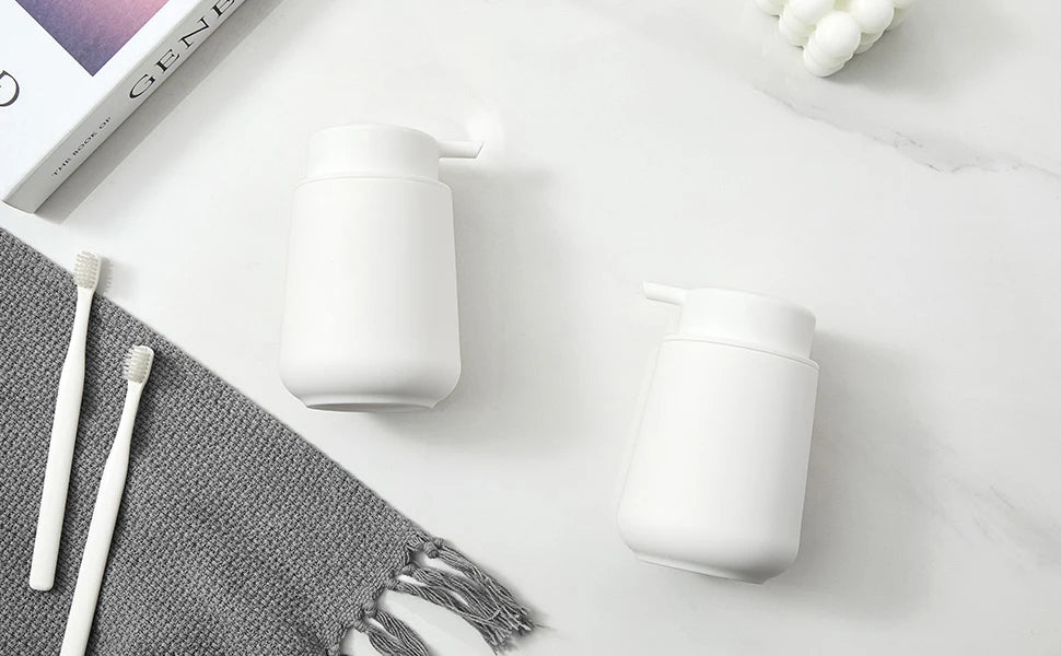 Distributeur de savon noir mat  rechargeable