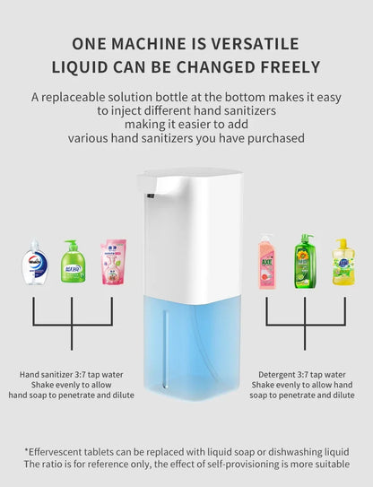 Distributeur Savon Mousse Automatique Sans Contact Capteur Intelligent