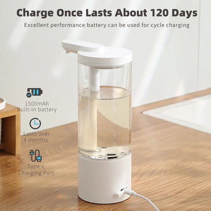 Distributeur Savon Cuisine Automatique 500ml USB - Modèle X15