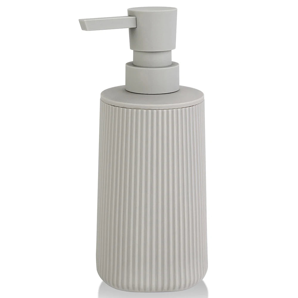 Distributeur Savon Rayé Mat Bleu - 250ml